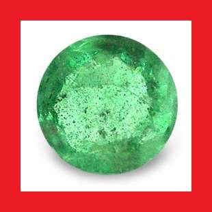 EMERALD [Brazil] - Nice Green Round Shape - 0.12cts