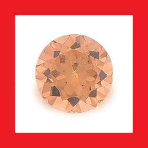 GARNET [Imperial] - Faceted Round Shape Rare Orange Pink - +/-0.047cts