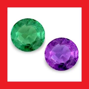 GARNET (Africa) - Faceted Colour Change Round Shape - 0.16cts