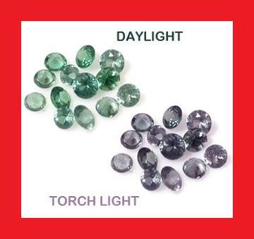 GARNET (Africa) - Faceted Colour Change Round Shape - Parcel Of 13  - 0.605cts