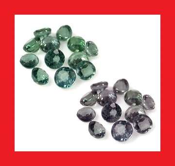 GARNET (Africa) - Faceted Colour Change Round Shape - Parcel Of 12 - 0.64cts