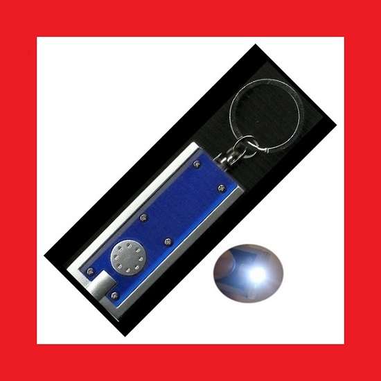 Keyring With Bright LED Light