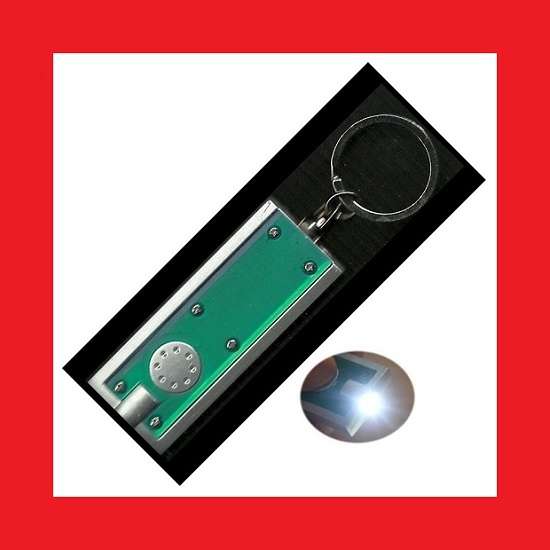 Keyring With Bright LED Light