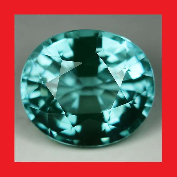APATITE - Faceted Neon Green Oval Shape - 13.17cts