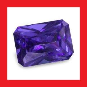 Tanzanite [Created] - Rectangle Shape Octagon Princess Cut - 1.69cts