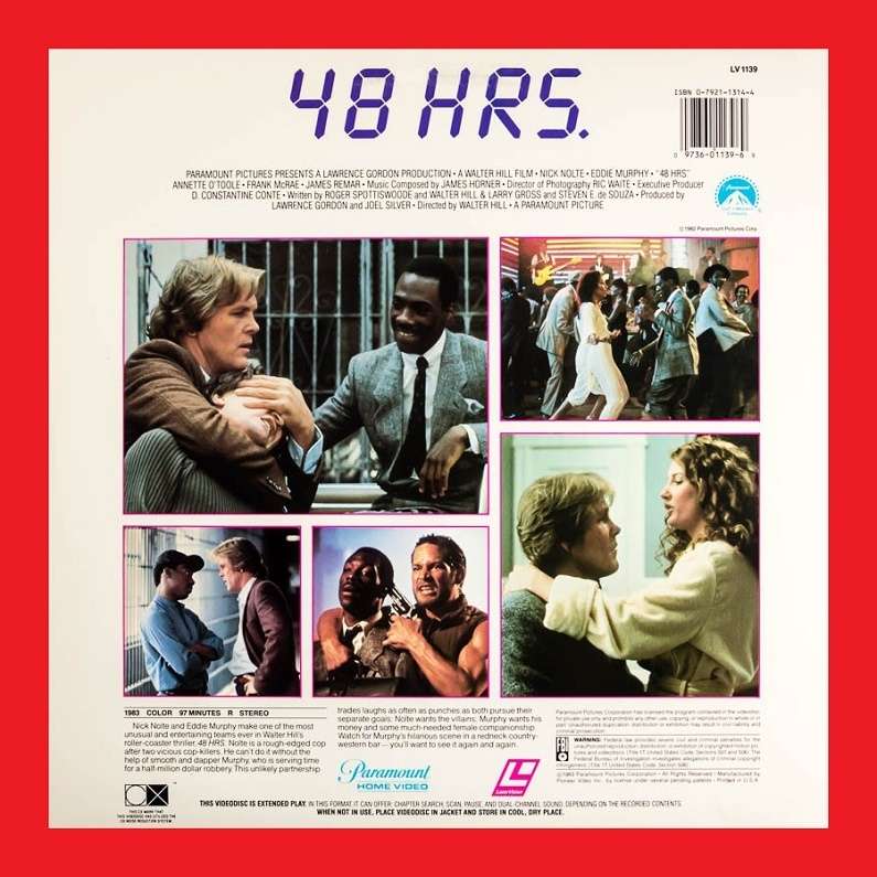 LaserDisc - 48 HRS. (1982)