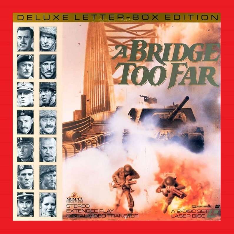 LaserDisc - A Bridge Too Far (Deluxe Letter-Box Edition) 2 Disc