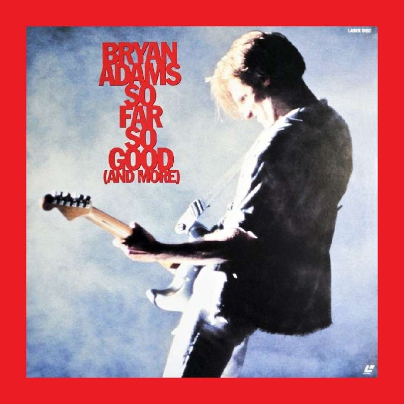 LaserDisc - Bryan Adams So Far So Good (1994)