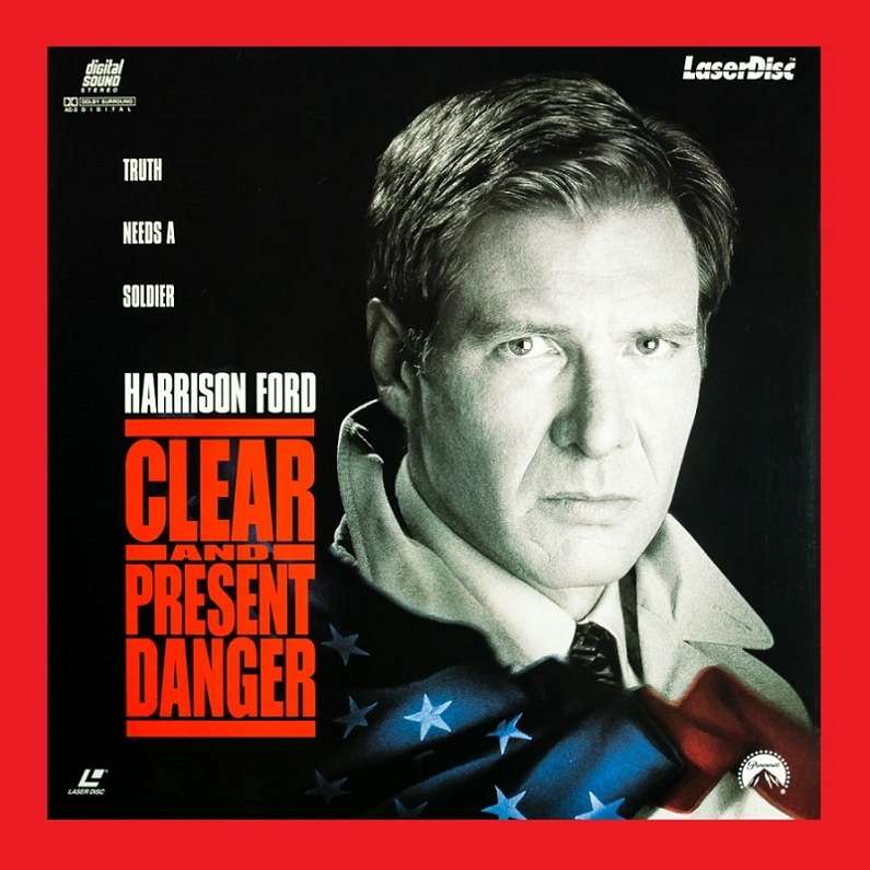 LASERDISC - CLEAR AND PRESENT DANGER