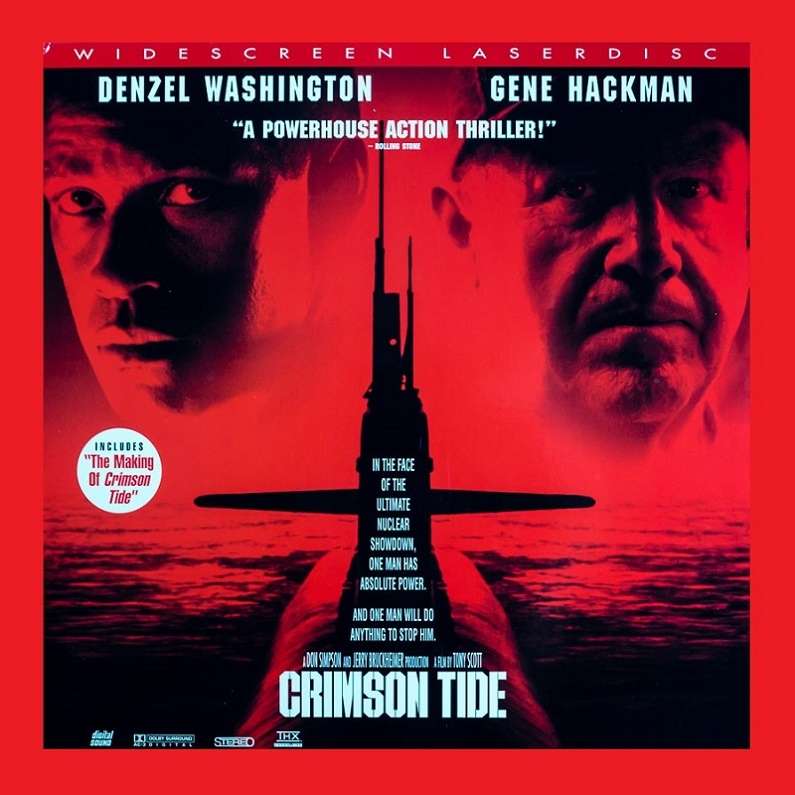LaserDisc - Crimson Tide (Widescreen Edition)