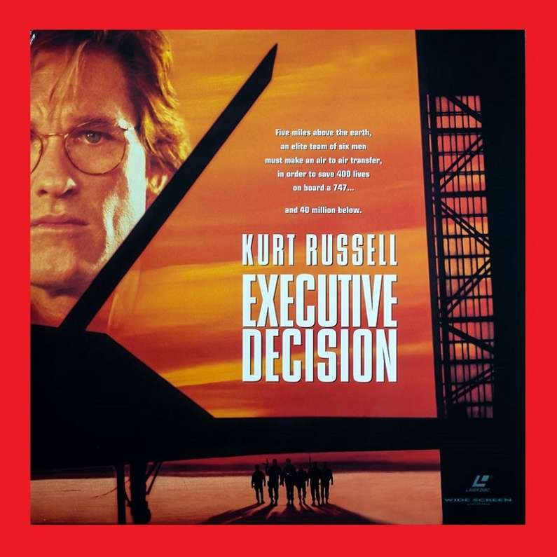 LASERDISC - EXECUTIVE DECISION