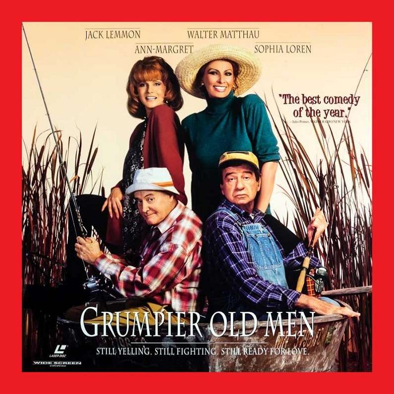 LASERDISC - GRUMPIER OLD MEN