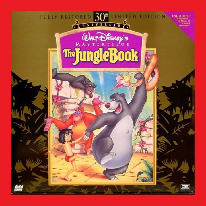 LASERDISC - THE JUNGLE BOOK 30TH ANNIVERSARY [FULLY RESTORED LIMITED EDITION]