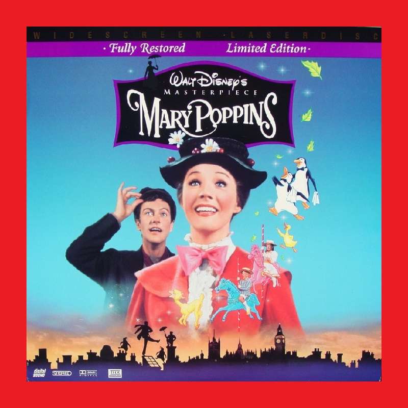 LaserDisc - Mary Poppins Limited Edition (1964)