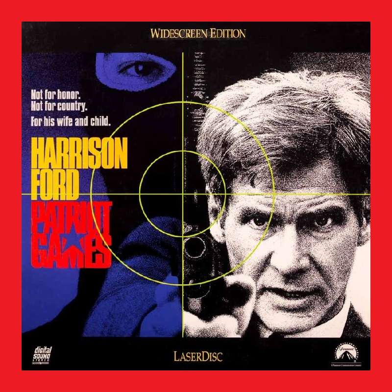 LASERDISC - PATRIOT GAMES [WIDESCREEN EDITION]