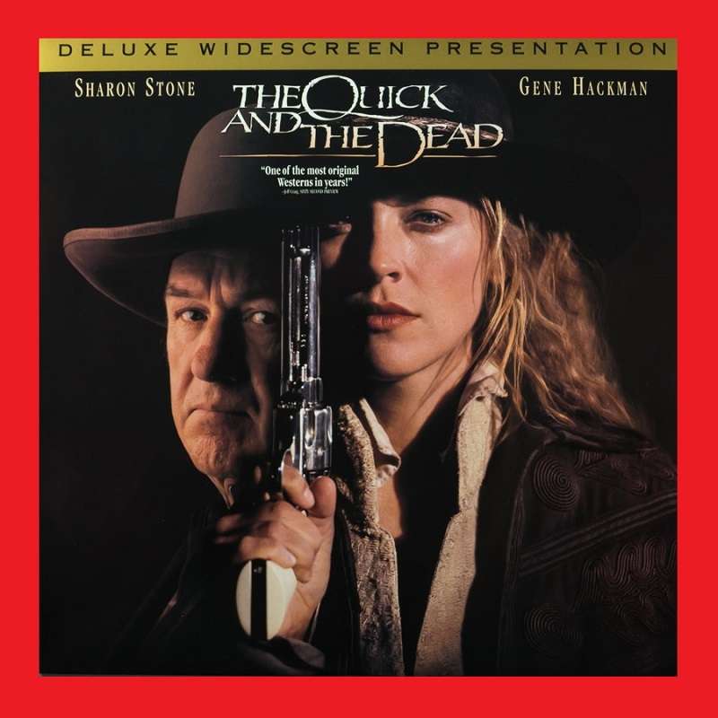 LASERDISC - THE QUICK AND THE DEAD  [DELUXE WIDESCREEN PRESENTATION]