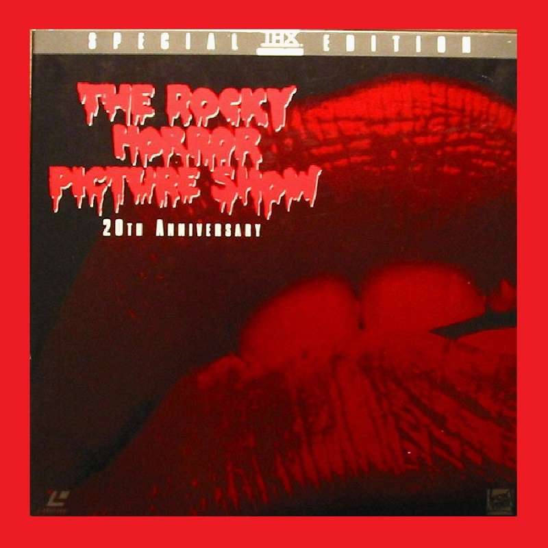 VERY RARE LASERDISC - THE ROCKY HORROR PICTURE SHOW 20TH ANNIVERSARY SPECIAL EDITION [SEALED]