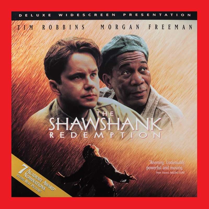LASERDISC - THE SHAWSHANK REDEMPTION [DELUXE WIDESCREEN PRESENTATION]