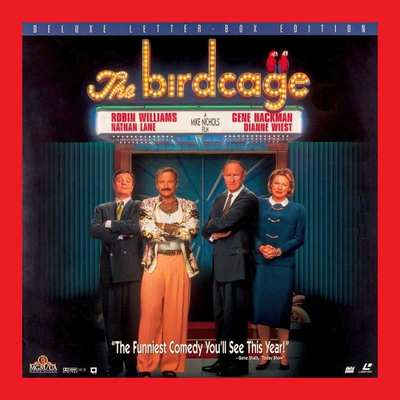 Laserdisc - The Birdcage [Deluxe Letter-Box Edition]