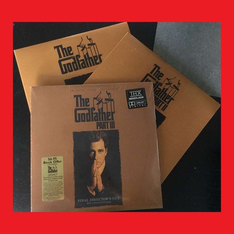 LaserDisc Set -  The Godfather Trilogy [Factory Sealed]