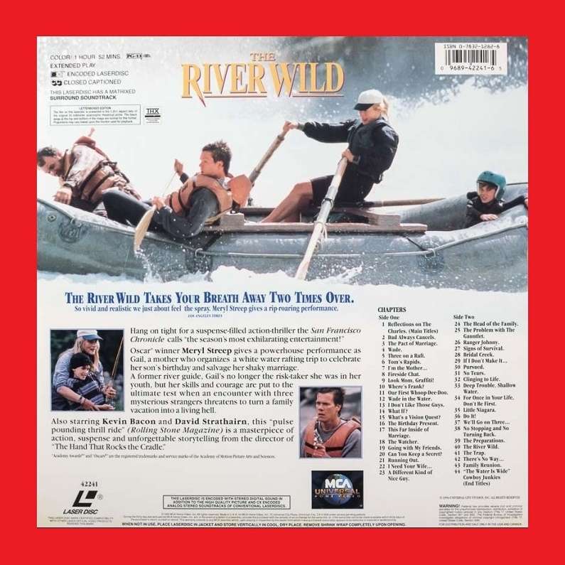 Laserdisc - The River Wild [Letterbox Edition]