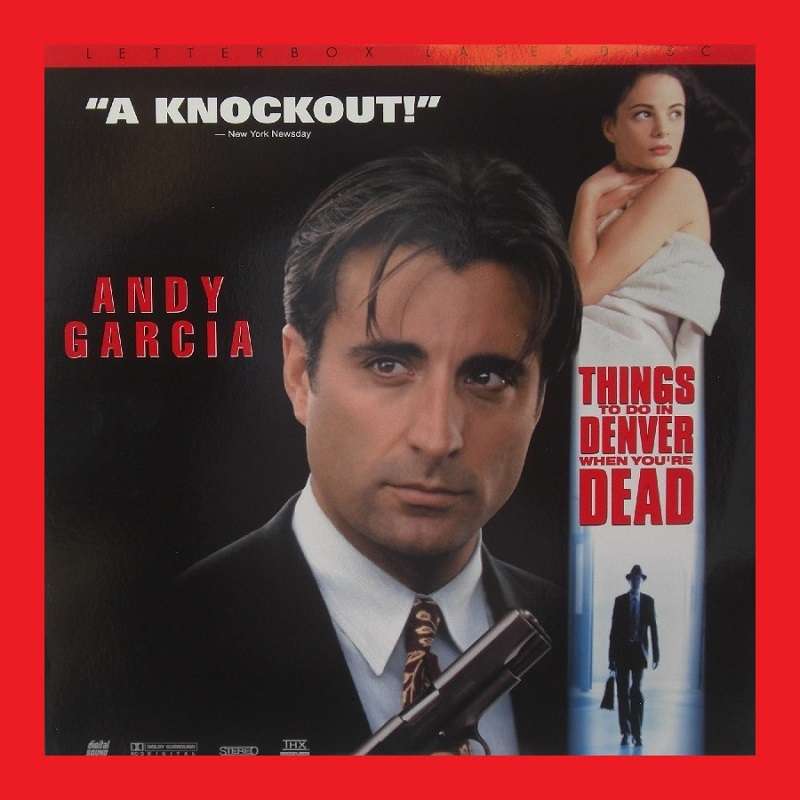 LASERDISC - THINGS TO DO IN DENVER WHEN YOU`RE DEAD (LETTERBOX LASERDISC)