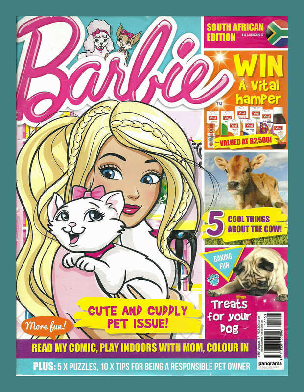 BARBIE MAGAZINE #161 AUGUST 2017