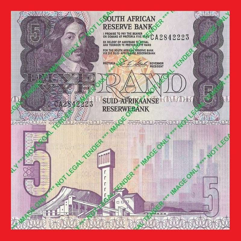 C.L. Stals R5 1st Issue UNC Banknote Serial CA2842223