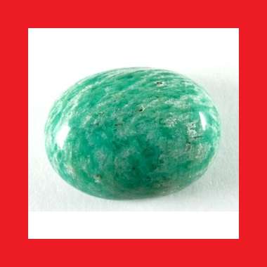 AMAZONITE - Oval Shape Cabochon - 20.29cts