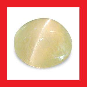 CHRYSOBERYL - Yellowish Green Round Cabochon - 0.28cts