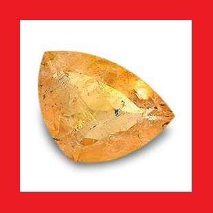EOSPHORITE - ORANGE TRILLIANT FACET - 1.25cts