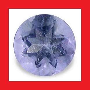 IOLITE - FINE BLUE VIOLET ROUND CUT - 0.07cts