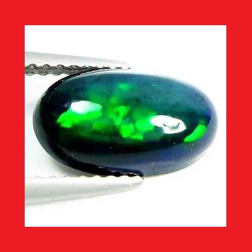 OPAL (AFRICA) - MULTI COLOUR OVAL CABOCHON - 1.745cts