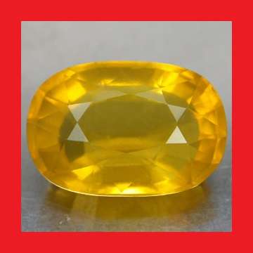 OPAL [FIRE] - FACETED OVAL SHAPE - 6.31cts