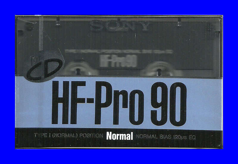 AUDIO CASSETTE  -  SONY HF-PRO 90 (SEALED)