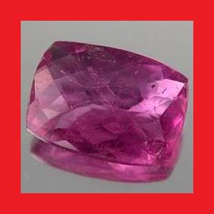 TOURMALINE - PURPLE PINK ANTIQUE FACET - 0.71cts
