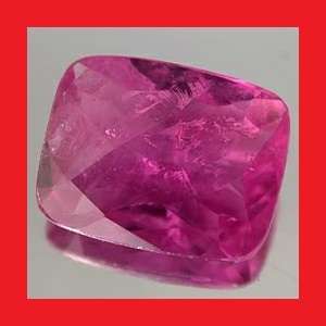 TOURMALINE - PURPLE PINK ANTIQUE FACET - 1.18cts