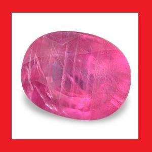 Ruby (Africa) - Pink Red Oval Facet - 3.08cts