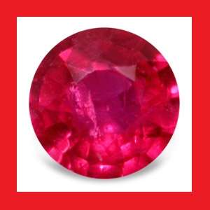 Ruby [Myanmar] - Faceted Round Shape - 0.06cts