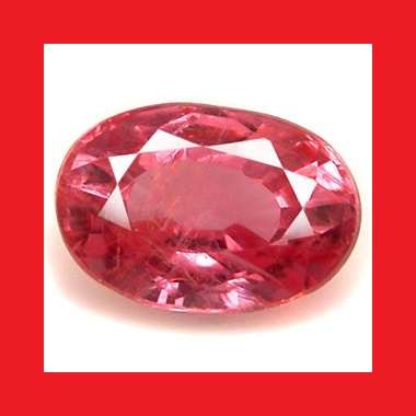 Ruby [Africa] - Faceted Oval Shape - 1.445cts