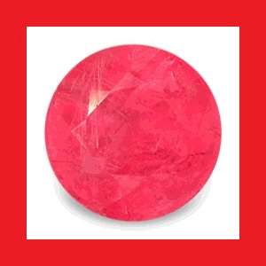 RUBY - BEST PIGEON BLOOD RED ROUND CUT - 0.780cts