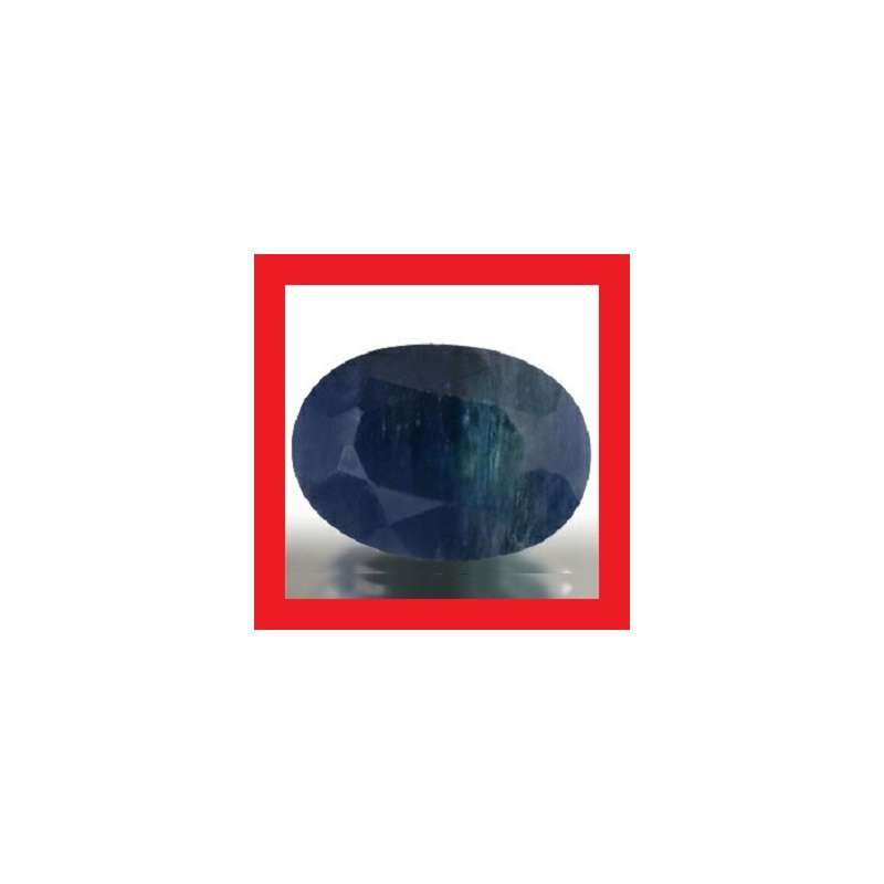 MIDNIGHT BLUE SAPPHIRE - OVAL FACET - 1.06cts