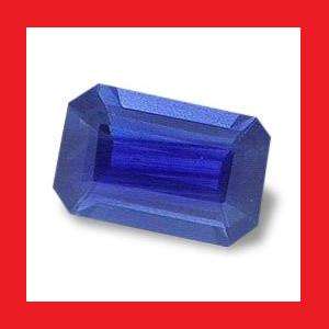 Sapphire [Thailand] - Faceted Rectangle Shape - 0.43cts