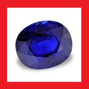 SAPPHIRE (NATURAL CAMBODIA) - DEEP BLUE OVAL FACET - 0.39cts