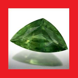 SAPPHIRE - MEDIUM GREEN TRILLIANT FACET - 1.67cts