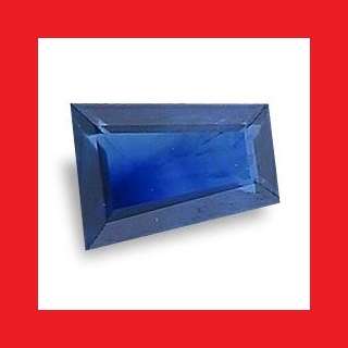 Sapphire [Africa] -  Fine Blue Tapered Baguette Facet - 0.165cts