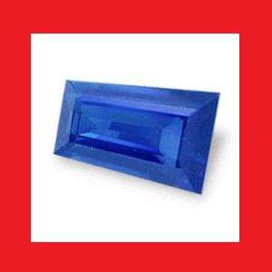 Sapphire (Africa) - Dark Blue Tapered Baguette Facet - +/- 0.03cts To 0.04cts