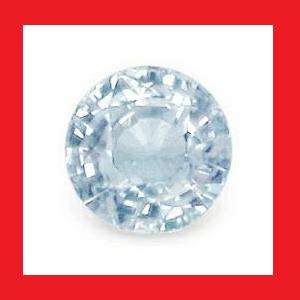 Sapphire (Africa) - Pastel Blue Round Facet - 0.29cts