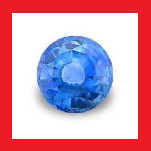 Sapphire (Natural Ceylon) - Cornflower Blue Round Facet - 0.16cts