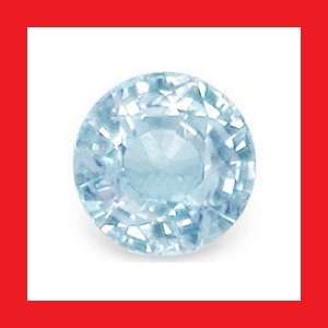 Sapphire (Africa) - Light Blue Round Facet - 0.16cts